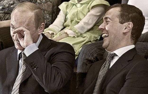 Владимир Путин и Дмитриј Медведев