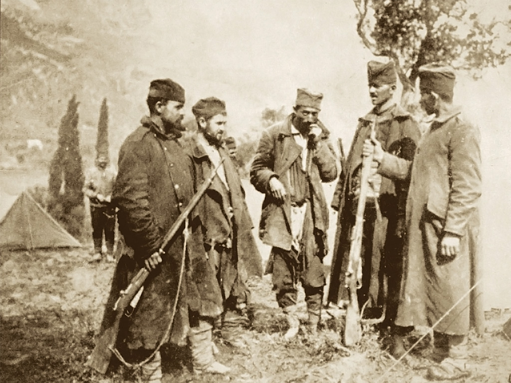 Српски војници на Крфу