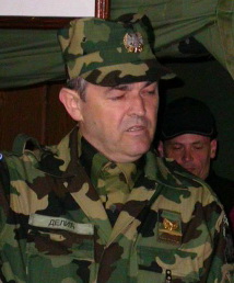 Генерал Божидар Делић, командант 549. моторизоване бригаде