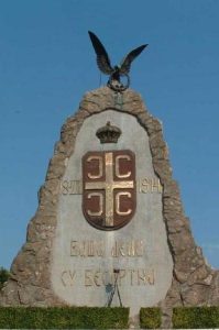 Споменик палим српским војницима на Текеришу.