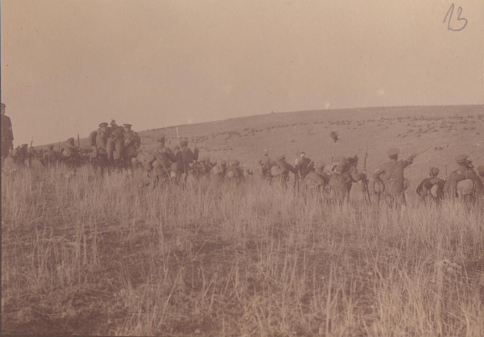 Bugarske trupe napreduju u Srbiji 1915. godine