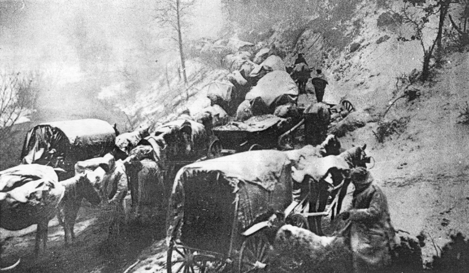 Prelazak srpske vojske preko Albanije