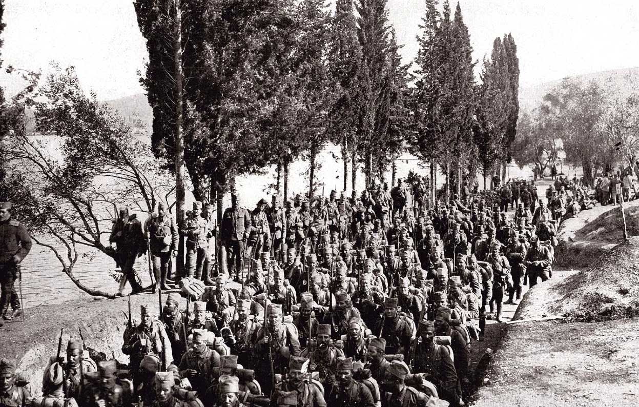 Remainder of Serbian Army arrives on Corfu