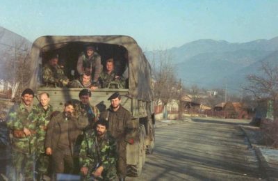 2. Руски добровољачки одред пред полазак на одбрану града Рудо
