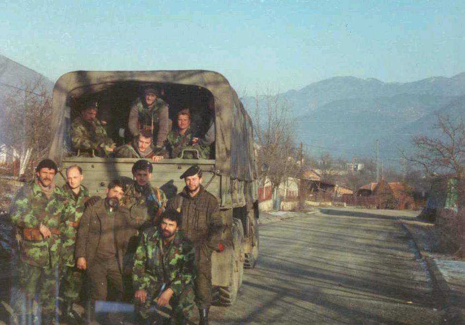 2. Руски добровољачки одред пред полазак на одбрану града Рудо