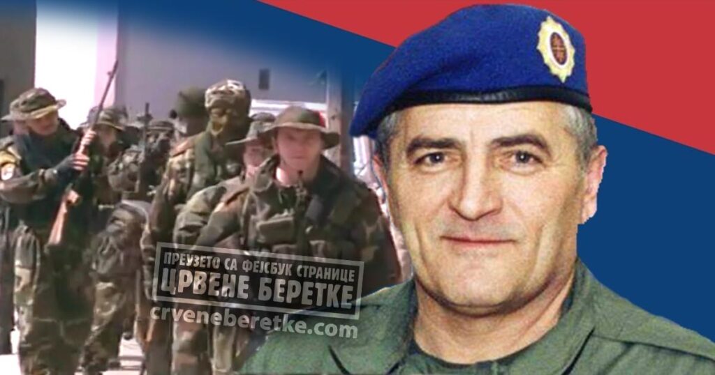 „За мном, браћо” говорио Вељко, Никад борбе није се одреко. Бранио је народ у Крајини, Гдје год Србин постоји и живи! Све од Книна до Требиња града, Иде Ђенерал да потуче гада. Свуд је српске он душмане био, Ризиков’о живот, главу није крио!